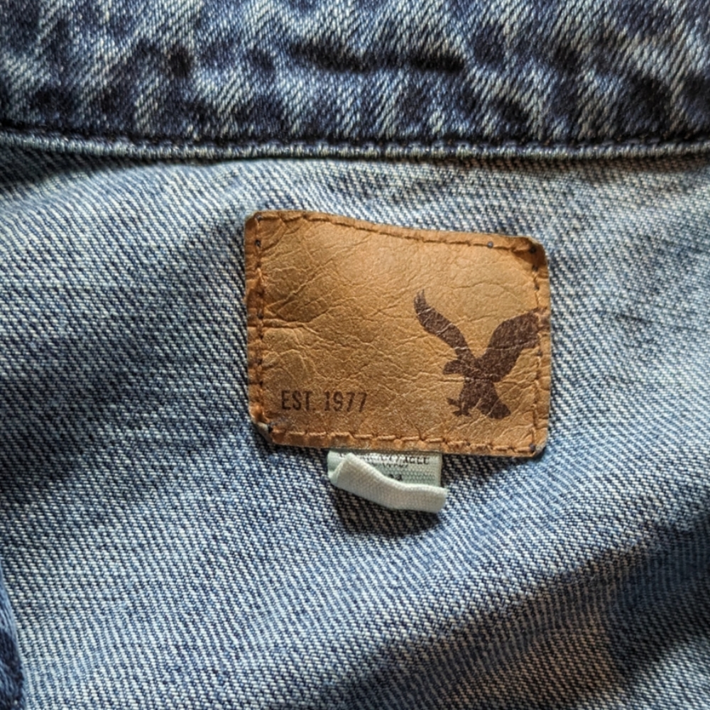 American Eagle Denim Jacket Medium - image 5
